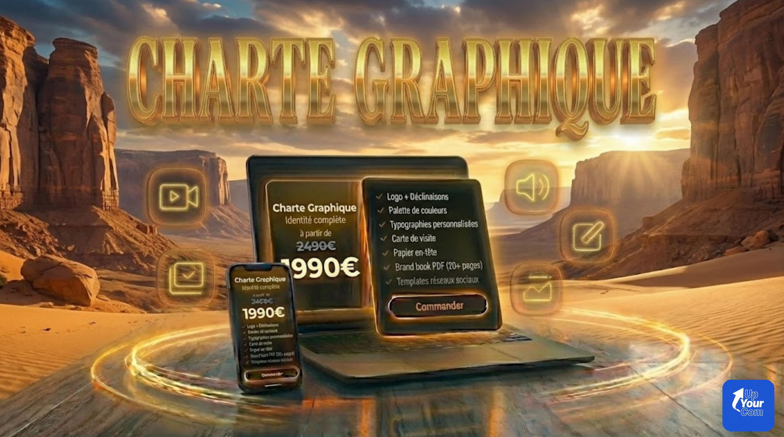 Pack Charte Graphique - Identité complète